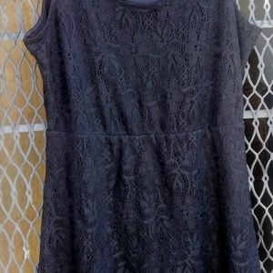Metaphor Dresses - Petite black lace sleeveless dress Metaphor Dresses - Petite black lace sleeveless dress